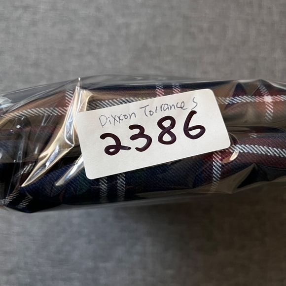 Dixxon Torrance Plaid Long Sleeve Shirt - Men's Size S - Blue - Picture 8 of 8